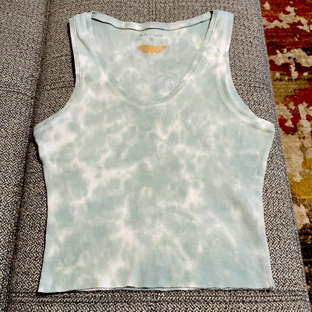 Moth + Twine Cropped Rib Tank New!
